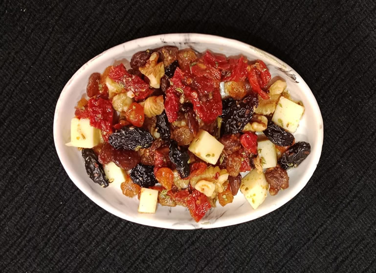 kuru meyveli toptan peynir mezesi